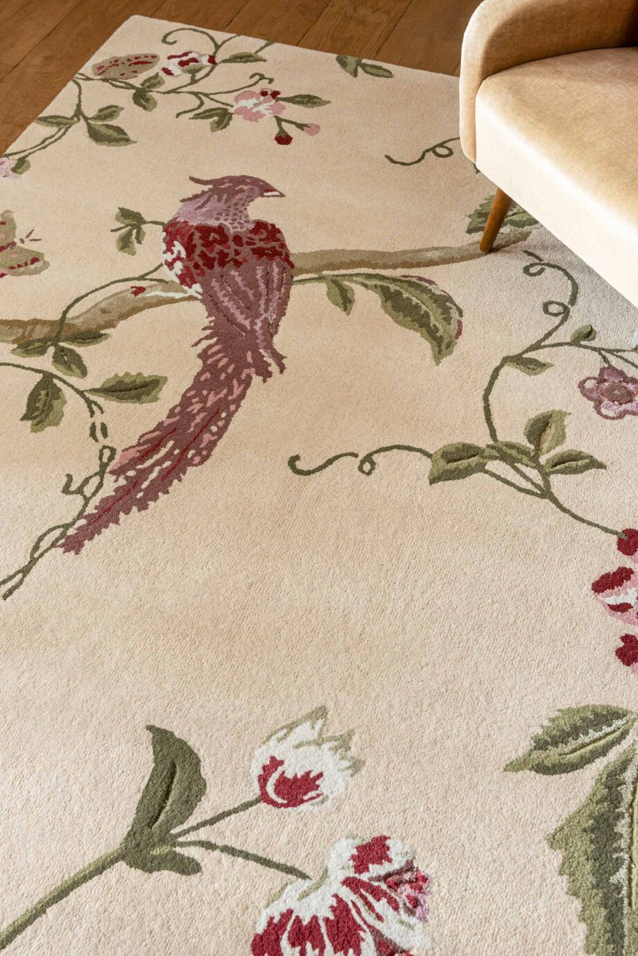 Laura Ashley Summer Palace Cranberry Grape 081200 interior B