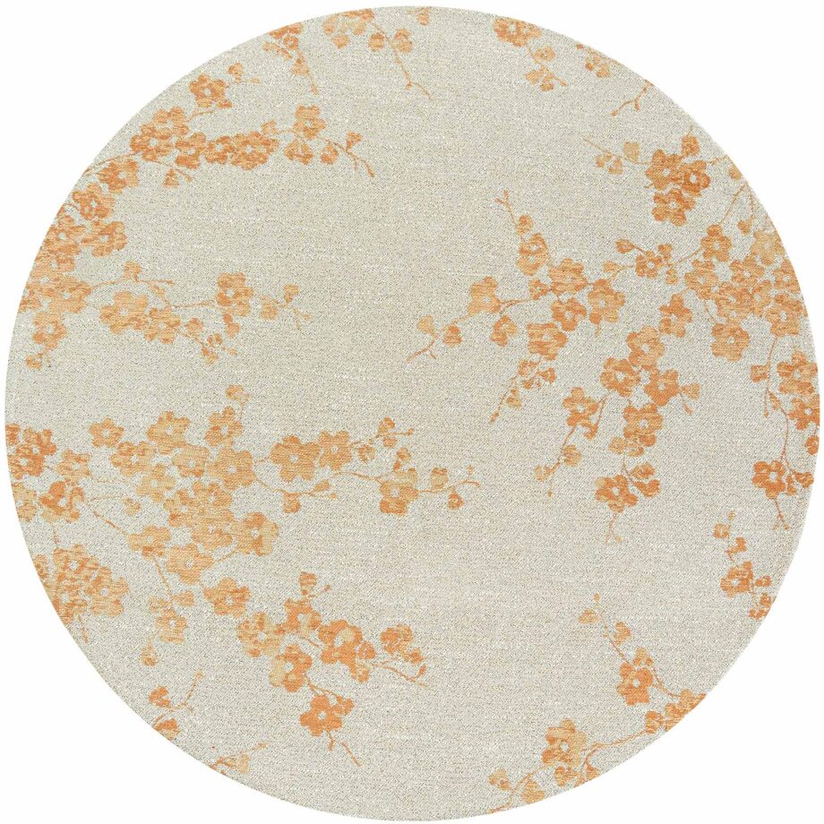 Louis De Poortere 9834 Sakura Petal Dew flat round 2025