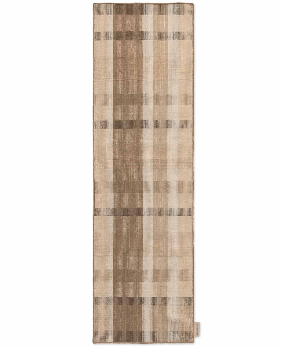 Brink Campman Zona Block Stripe Cashew 497501 runner 67 x 230 A outdoor