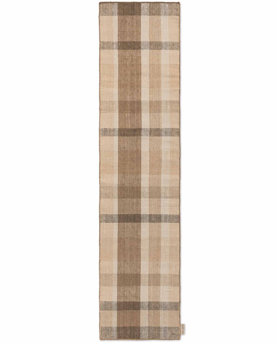 Brink Campman Zona Block Stripe Cashew 497501 runner 70 x 300 A outdoor