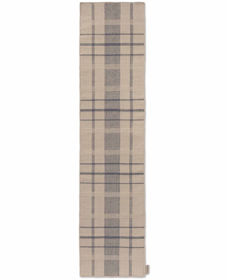 Brink Campman Zona Check Denim 497408 runner 70 x 300 A outdoor