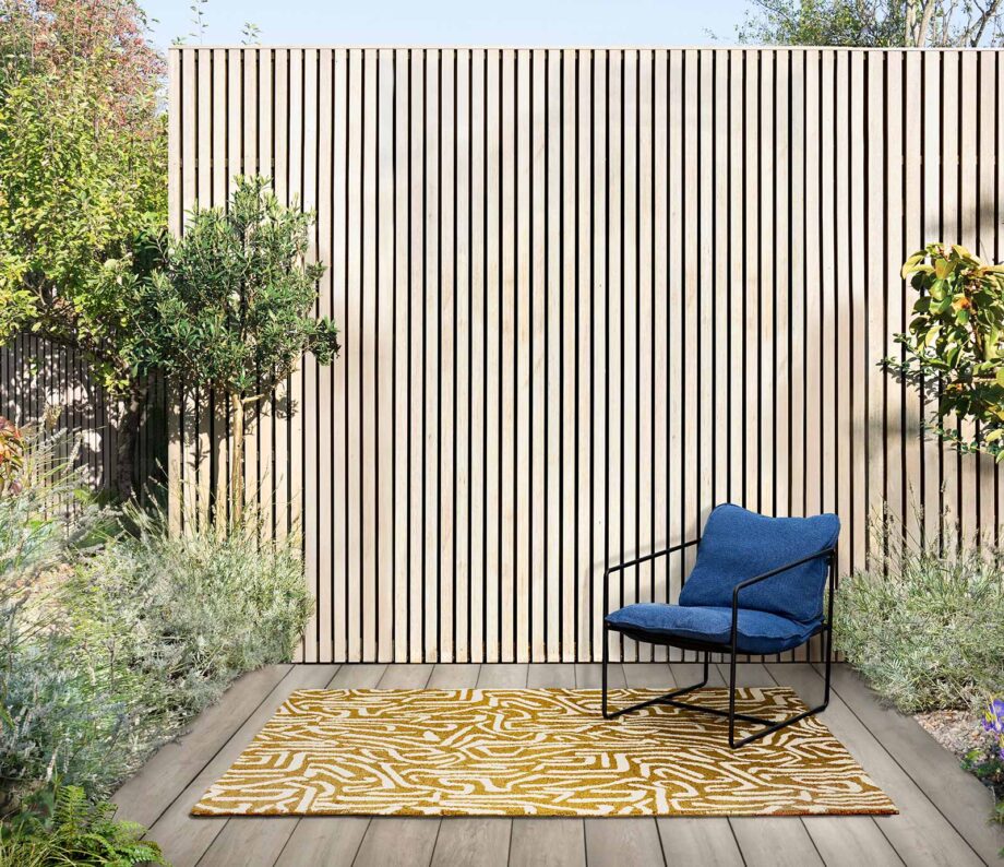Harlequin Melodic Ochre Gold 443606 interior A outdoor