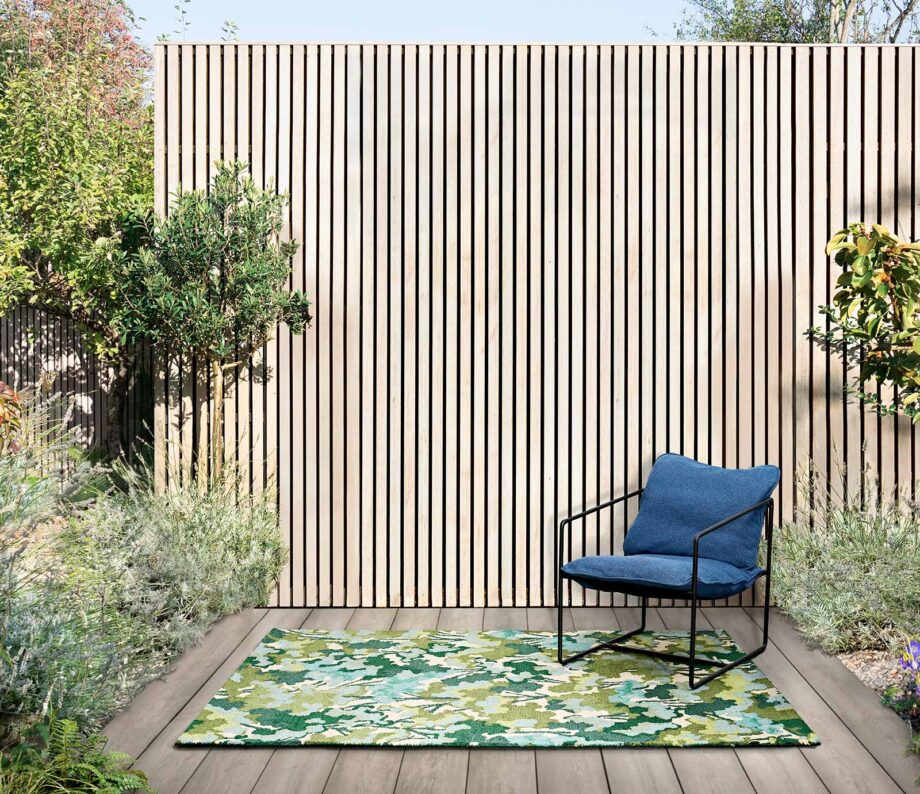 Harlequin Tree Tops Green 443807 interior A outdoor