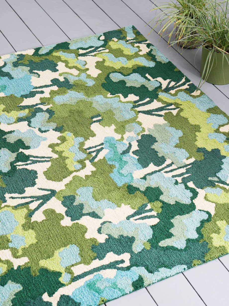 Harlequin Tree Tops Green 443807 interior B outdoor