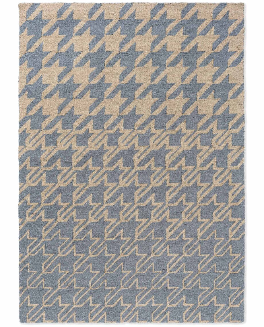 Ted Baker Houndstooth washed Blue 455708 A PET outdoor