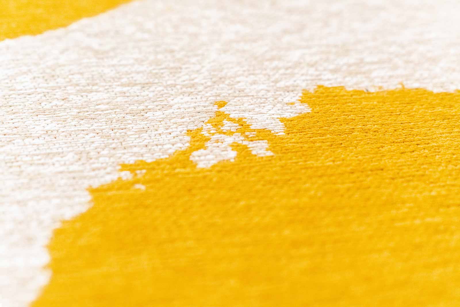 Louis De Poortere carpet Craft 2084 Ribbon Pure Yellow zoom 4