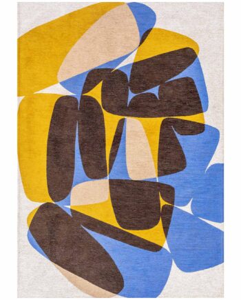 Louis De Poortere carpet Gallery 2085 Stones Sunny Blue