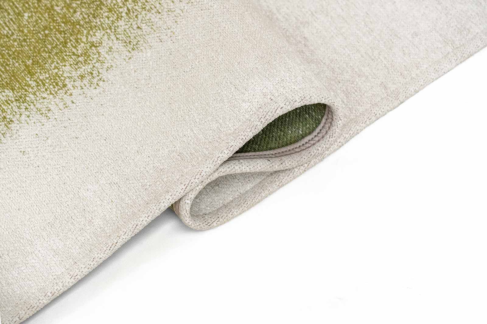 Louis De Poortere carpet Meditation 2105 Drop Green Pepper fold
